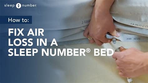 my sleep number bed is losing air|How To Fix a Sleep Number Bed Deflating On One。